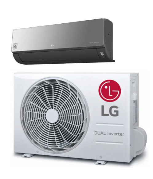 LG Artcool Black Mirror 7.0KW set met standaard WiFi